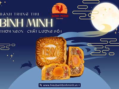 Tết trông trăng thiếu sao được bánh trung thu cao cấp Bình Minh